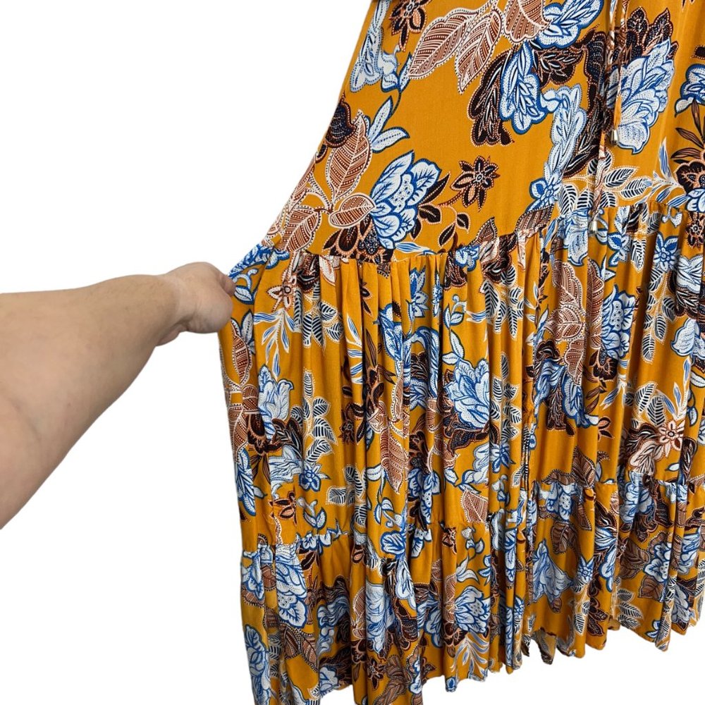 Abel the Label Mango Magic Boho Lagenlook women's maxi dress size XS - Picture 4 of 7